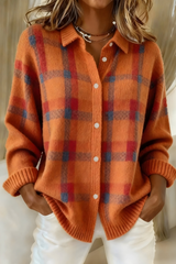 Corinne | Cardigan Écossais