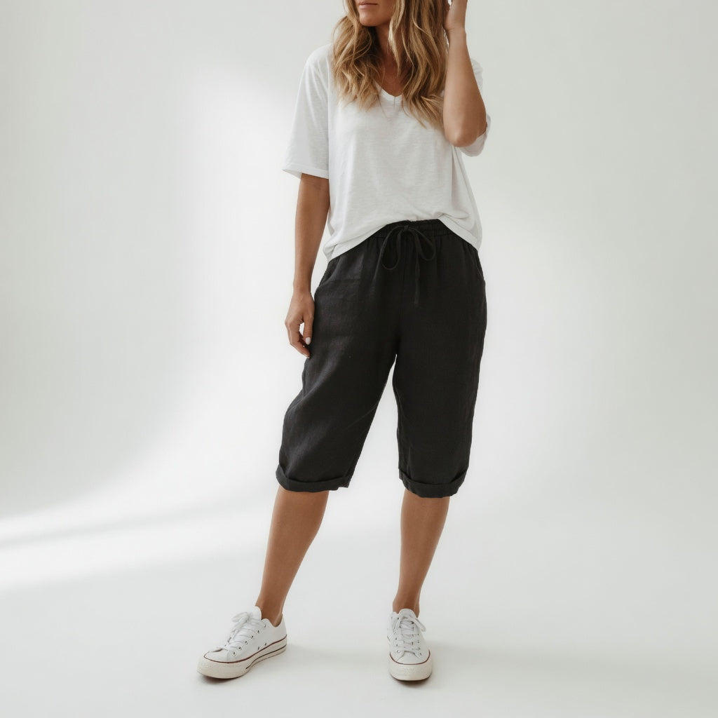Fernande™ — Bermuda décontracté 100 % coton au style estival