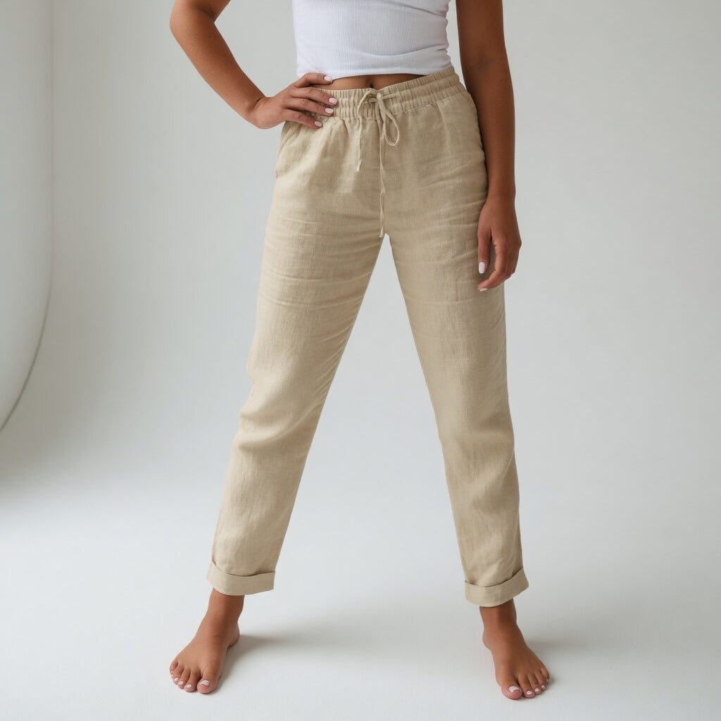 Albertine™ — Pantalon fluide 100 % coton au confort naturel