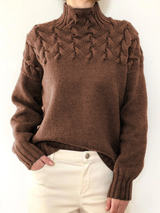 Elena | Pull Col Roulé Chaud