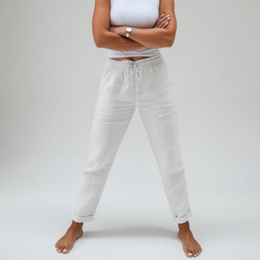 Albertine™ — Pantalon fluide 100 % coton au confort naturel