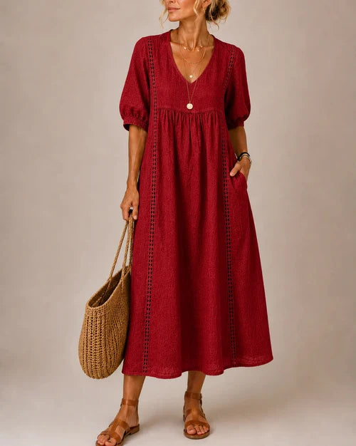 Amélie | Robe midi d'été
