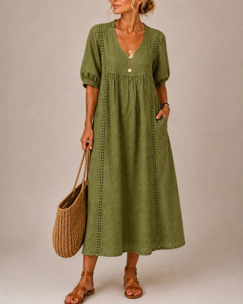 Amélie | Robe midi d'été
