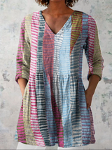 Anais | Blouse longue à col en V