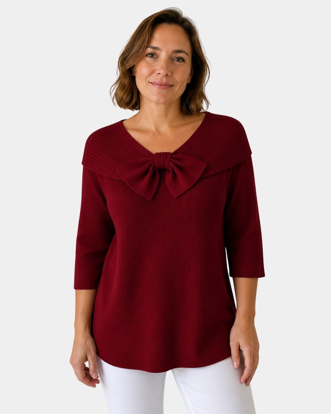 Lúa | Pull chaud et féminin avec nœud