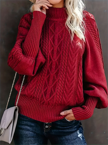 Lory | Pull Long Décontracté à Manches Longues
