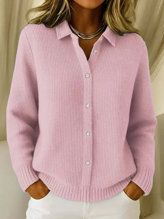 Camélia | Cardigan en maille texturée