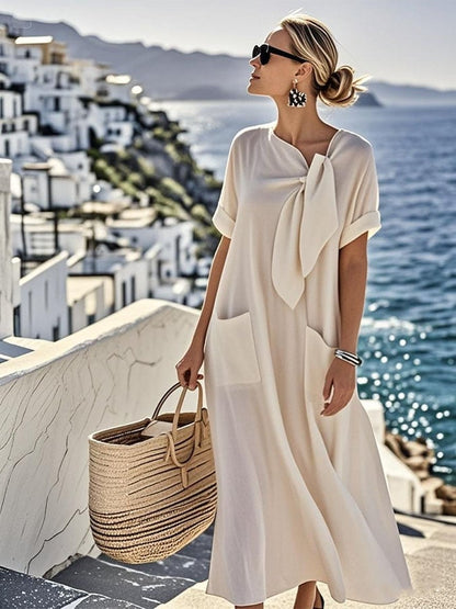 Mireille™ — Robe fluide en coton pour l’été
