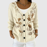 Patricia | Veste en maille boutonnée
