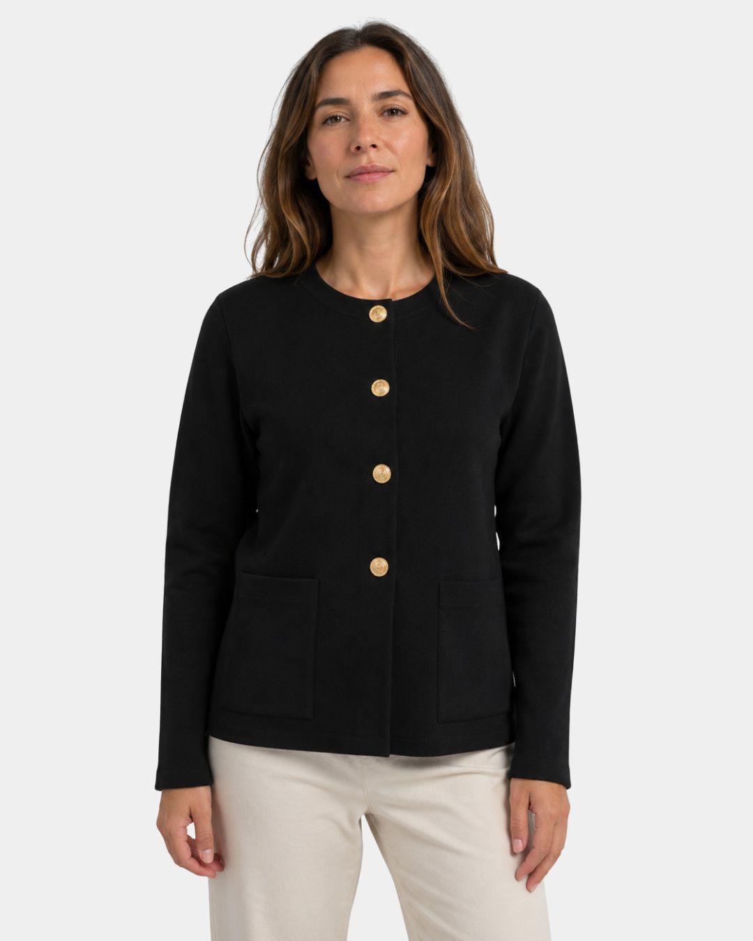 Anne | Cardigan en laine mérinos