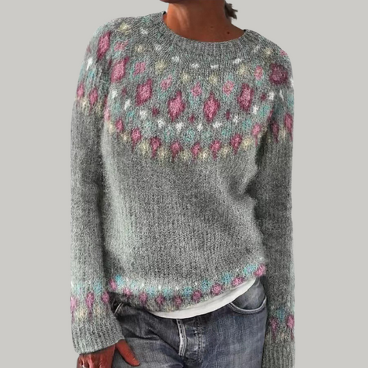 Candace | Pull en Maille à Motif