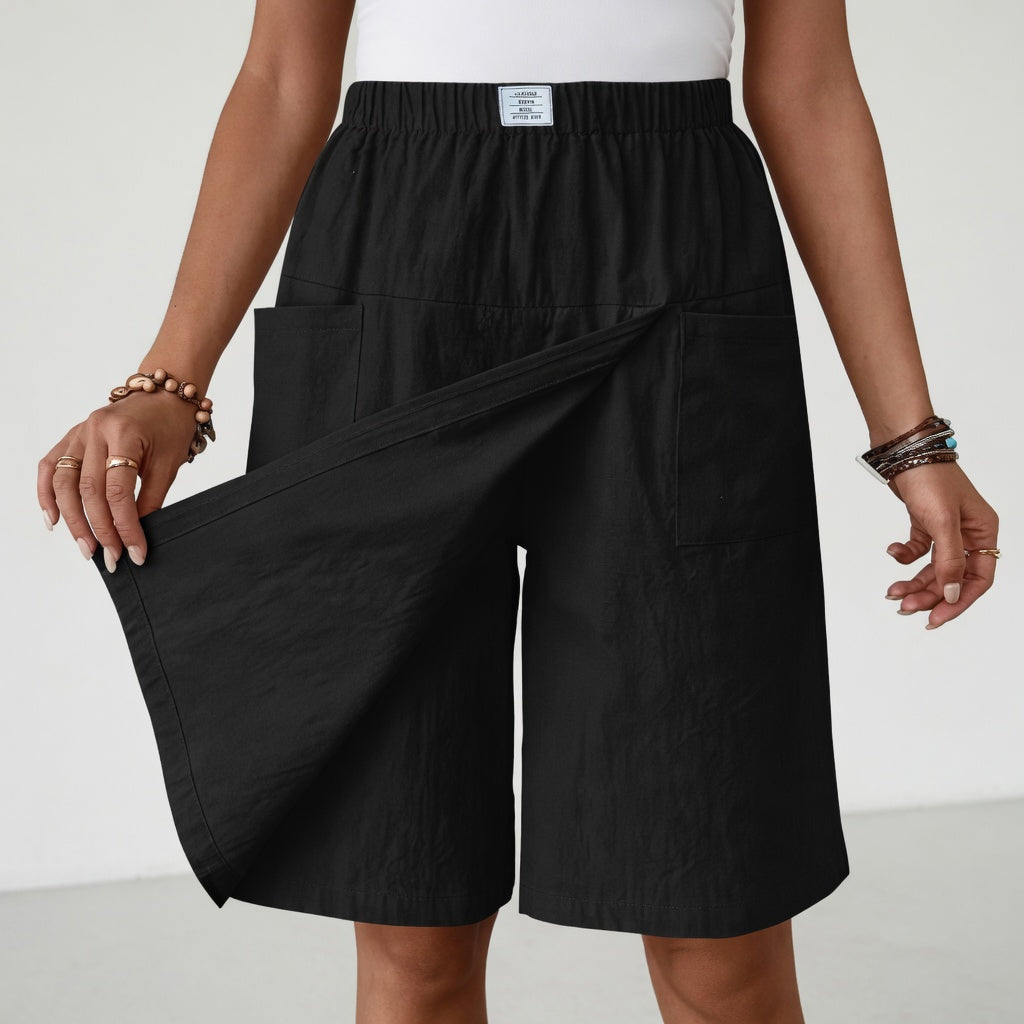 Libertine™ - Jupe-short active à taille élastique et poches pratiques