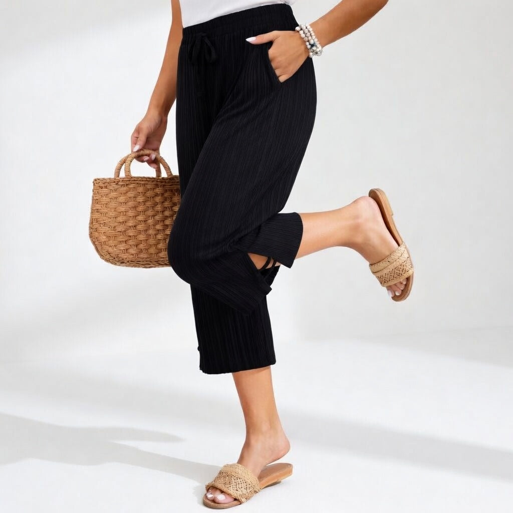 Lauréline™ — Pantalon fluide, élégant, confortable et estival