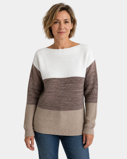 Serena | Pull Dégradé Doux avec Coupe Confortable