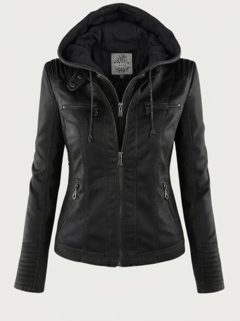 Béatrice - Veste en cuir résistante et élégante