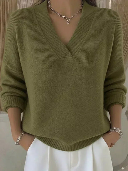 Vivienne | Pull col V décontracté