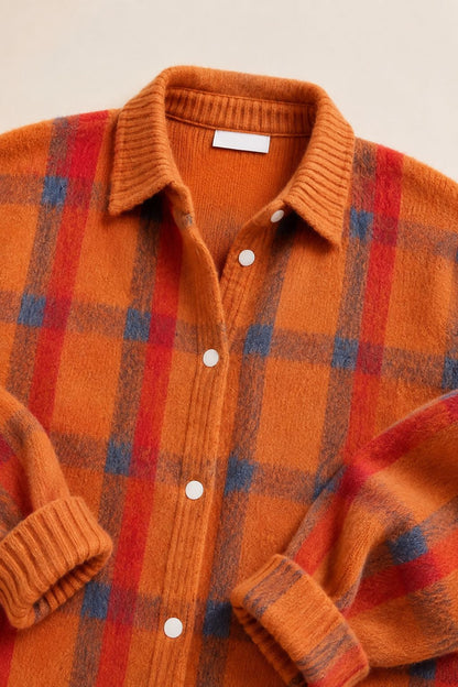Corinne | Cardigan Écossais
