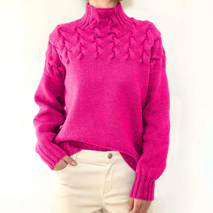 Elena | Pull Col Roulé Chaud