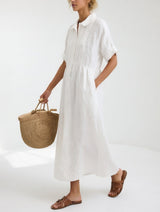 Lysandra™ - Robe-chemise estivale fluide