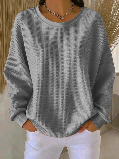 Noémie | Pull nid d'abeille classique