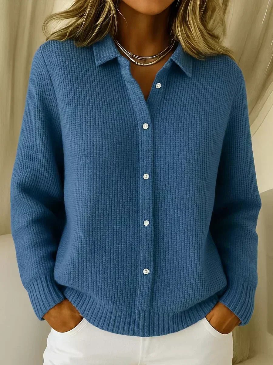 Camélia | Cardigan en maille texturée