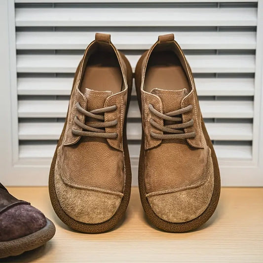 Chaussures homme en cuir à lacets confortables