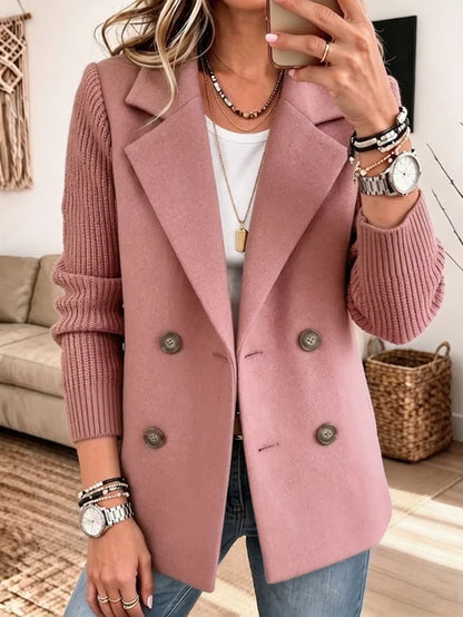 Carla | Blazer élégant à manches en maille